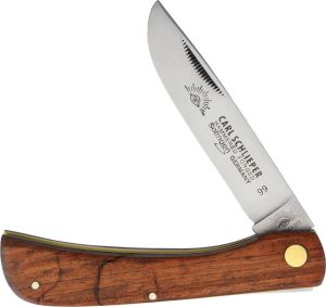 German Eye Work Knife Skinner Brown Wood