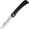 German Eye Clodbuster Black Skinner Folding Knife