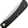 German Eye Clodbuster Black Skinner Folding Knife