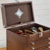 Gerstner 6-Drawer Collector's Chest Oak Storage Box