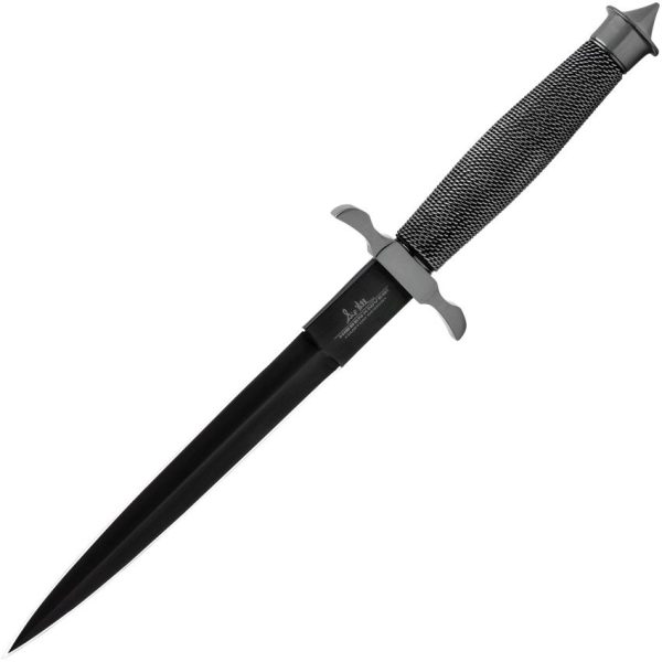Hibben Black Shadow Fixed Blade - Skull Crusher Pommel