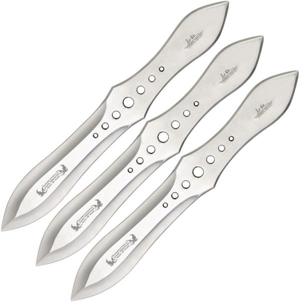 Hibben Competition Thrower Set - 2Cr13 Stainless