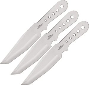 Hibben Large Triple Thrower Set 11.25" Stainless Throwing Knives
