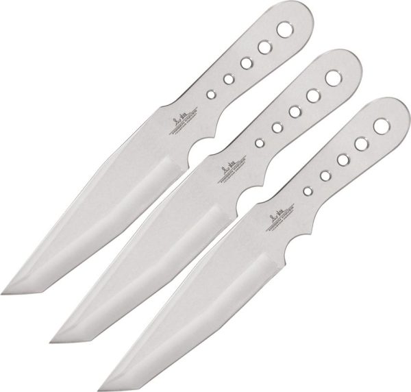 GH5003.jpg Hibben Large Triple Thrower Set 11.25" Stainless Throwing Knives