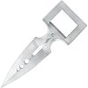 Hibben Belt Buckle Push Dagger - Satin Stainless