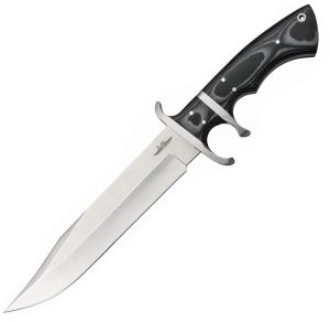 Hibben Assault Fixed Blade Knife 7.5" Stainless Black Micarta
