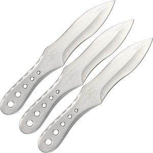 Hibben Gen-X Throwing Knife Set 3pc AUS-6 Stainless Steel