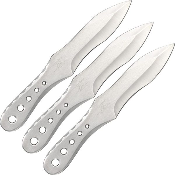 Hibben Gen-X Throwing Knife Set 3pc AUS-6 Stainless Steel