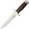Hibben Old West Boot Knife 5" Satin Double Edge Fixed Blade