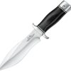 Hibben Alaskan Boot Knife Fixed Blade 5" 3Cr13 Stainless Black