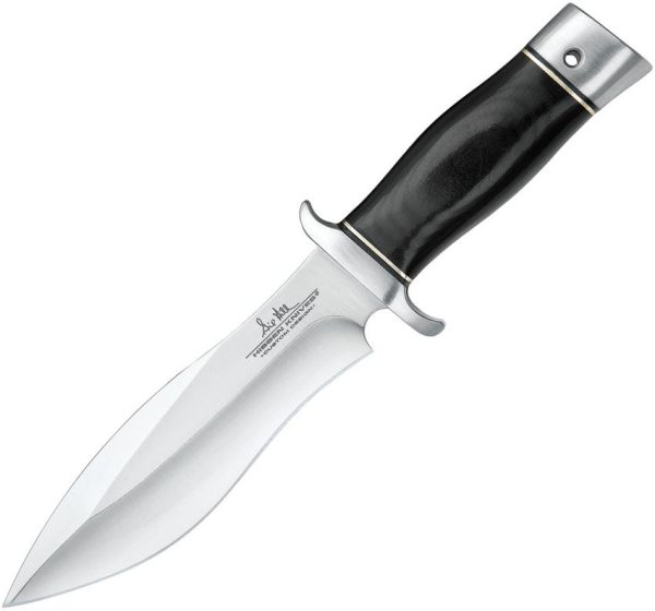 Hibben Alaskan Boot Knife Fixed Blade 5" 3Cr13 Stainless Black
