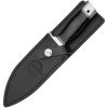 Hibben Alaskan Boot Knife Fixed Blade 5" 3Cr13 Stainless Black