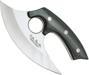 Hibben Legacy Ulu 8" Fixed Blade Knife 5Cr15MoV Stainless