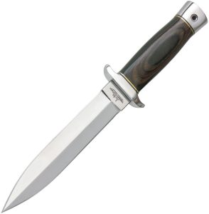 Hibben Double Edge Boot Knife 5Cr15MoV Mirror Finish