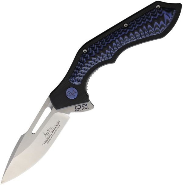 Hibben Hurricane Linerlock D2 Folding Knife 3.13" Blade
