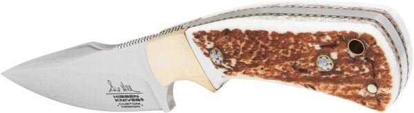 Hibben Diamondback Fixed Blade Stag Handle 7Cr17 Stainless