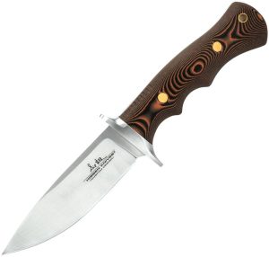 Hibben Tundra Bushcraft Fixed Blade 420HC Micarta Handle Knife
