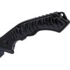 Hibben Whirlwind Linerlock Folding Knife 3.25" Black 7Cr17MoV