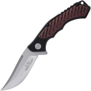 Hibben Whirlwind Linerlock Red Folding Knife 7Cr17MoV Blade