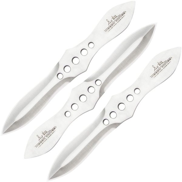 Hibben Master Thrower Set 3-Piece 3Cr13 Stainless Throwing Knives