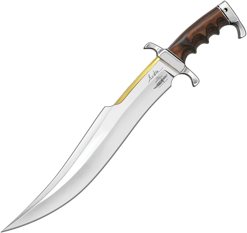 Hibben 65th Anniversary Spartan Bowie Fixed Blade Knife 15.13" Stainless