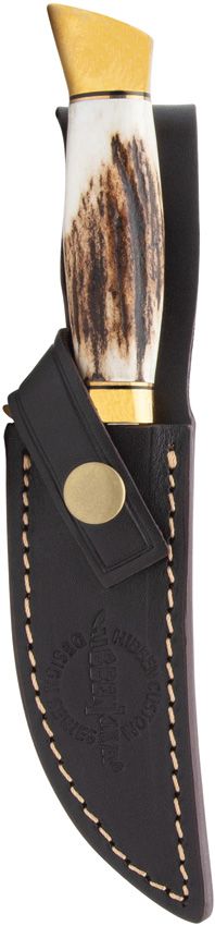 Hibben Whitetail Skinner Fixed Blade Stag Handle Stainless