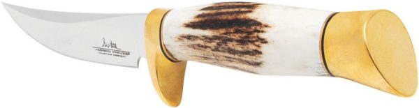 Hibben Whitetail Skinner Fixed Blade Stag Handle Stainless