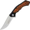 Hibben Whirlwind Hellfyre Linerlock Folding Knife 7Cr17MoV Black