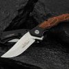 Hibben Whirlwind Hellfyre Linerlock Folding Knife 7Cr17MoV Black