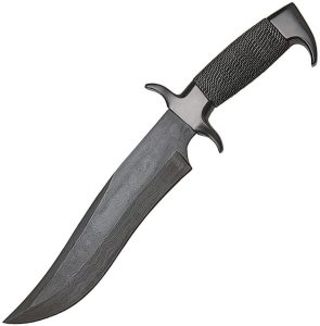 Hibben Highlander Bowie Damascus Fixed Blade Knife 8.75"