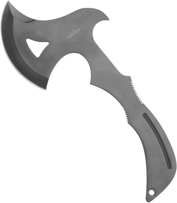 Hibben Pro Thrower Axe 12" Black Stainless Throwing Axe