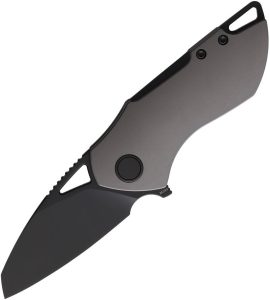 Grissom Riverstone Framelock Black/Gray - M390
