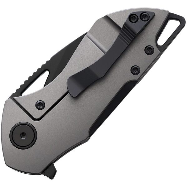Grissom Riverstone Framelock Black/Gray - M390
