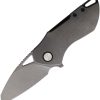 Grissom Riverstone Framelock Stonewash - M390