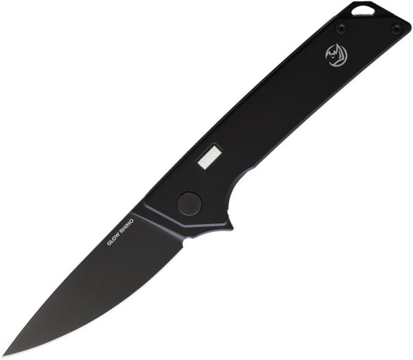 Glow Rhino Reactor Framelock Black PVD S35VN