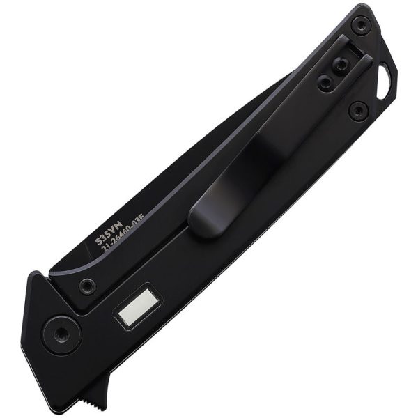 Glow Rhino Reactor Framelock Black PVD S35VN