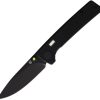 Glow Rhino Fermi Linerlock Black/Yellow D2 Folding Knife