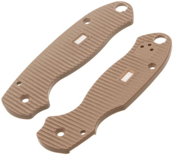 Glow Rhino Paramilitary Scales Desert Tan G10 Tritium