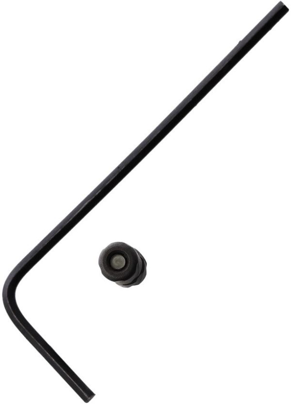 Glow Rhino Rockwall Thumbstud - Black Tritium