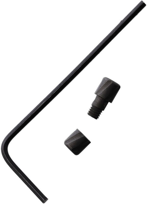 Glow Rhino Rockwall Thumbstud - Black Tritium