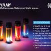 Glo-Toob Lithium Series Blue Keychain Light