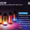 Glo-Toob Lithium Series Blue Keychain Light
