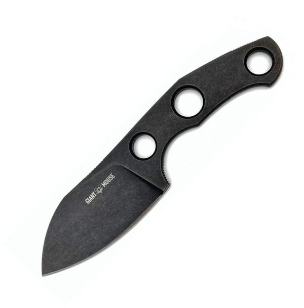 GM10111.jpg Giant Mouse GMF1-F Fixed Blade Black PVD M390