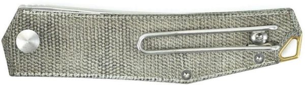 Giant Mouse ACE Clyde Linerlock Green Micarta