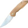 Giant Mouse ACE Corta Linerlock Natural Micarta