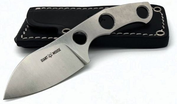 Giant Mouse GMF1-FS Fixed Blade Satin M390