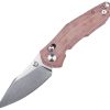 Giant Mouse ACE Nazca Crossbar Lock Micarta Knife