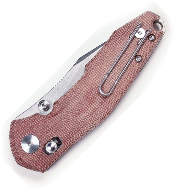 Giant Mouse ACE Nazca Crossbar Lock Micarta Knife
