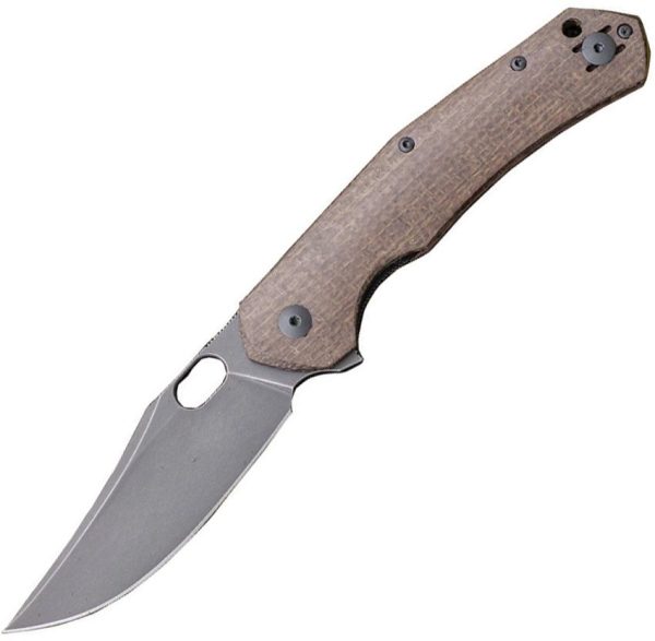 Giant Mouse ACE Jutland Burlap Linerlock Knife