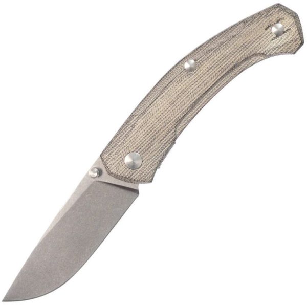 Giant Mouse ACE Iona V2 Green Micarta Linerlock